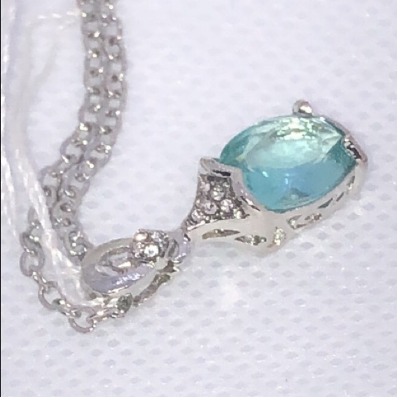 🙎♀️Aquamarine Pendant - Picture 3 of 4